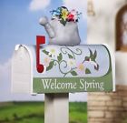Welcome Accent Hummingbird Standard Flower Mailbox Cover Decor Spring Floral
