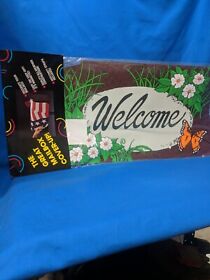 M00781 Welcome Flowers Butterfly Mail Wraps The Great Mailbox Cover-up Magnet Works