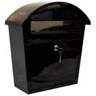 Wf-pm16-bl Qualarc Modern Ridgeline Locking Mailbox