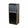 Wf-wpb014bkst Qualarc Winfield Black And Stainless Steel Locking Parcel 852251008850