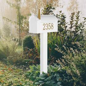 70733 Whitehall Premium Mailbox Package - White Extra Large