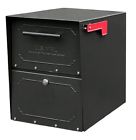 Whs0002q91k2 Architectural Mailboxes Parcel Mailbox Black