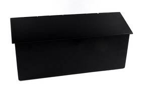Williams Sonoma Df037356 Dwn Twn Mailbox Antique Black Steel 7in High - Nib