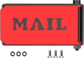 Flag001 Wiphany Professional Galvanized Steel Universal Mailbox Flag Kit - Matte Replacement Fla