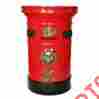 Wl-mailbox Queens Of Christmas 3 Ft Tall Polyresin Mail Box