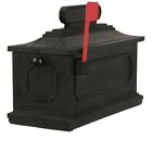 Wl-n1027183bm Postal Products Unlimited Classic Black Architectural Series Mailbox