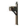 Wpd-nb-s4-lmc-brz Qualarc Mailbox No Base Large Ball Finial Bronze 852251008270