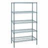Wr74-3672gy-5 Quantum Wire Shelf Starter Kit Gray Height In 651588140123