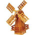 Ww-30 Dress The Yard Amish Small Decorative Wooden Windmill 653559251265