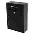 Wyf078278015216 Mail Boss 7412 Epoch Design Locking Drop Box Wall Mounted Mailbox Black 660753741201