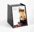 X11.0 19228 Fixturedisplays 8.8 X9.0 Acrylic Ballot Box With 8.5 X 11 Sign Holder Pen-black 816048027998