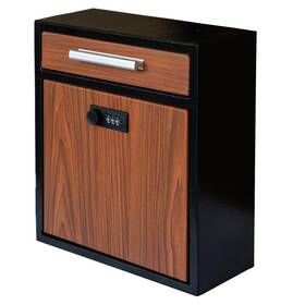 Xhlokk B0dhbykm4w Combination Lock Mailbox Wood Vintage Metal Mailboxes For Outside