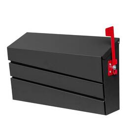 Mb067 Xhlokk Wall-mount Mailbox Morden For House Rust Resistant Metal Post Box
