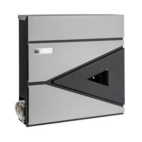 Md039 Xhlokk Locking Wall-mount Mailbox Large Capacity Rust Resistant Mail Box Security