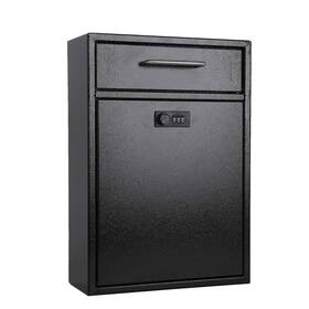 Xydled 726962988162 Wall-mount Mailboxes With Combination Lock Heavy Duty Mailbox Wall Mount Ma
