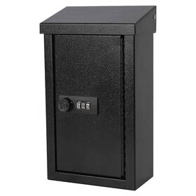 Xydled 726962988193 Wall-mounted Key Drop Box With Combination Lock Metal Mailbox Indoor&outdoo