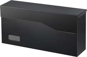 Xydled 744759491718 Mailbox Wall Mount Door Mailboxes For Outside Large Steel Hanging Metal