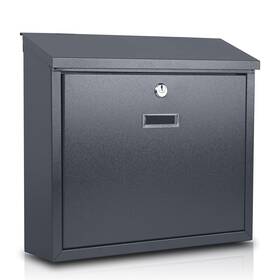 Xydled 786411066247 Mail Boxes With Key Lock Locking Mailbox Wall Mounted Large Capacity