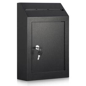 B09vsz8t34 Xydled Wall-mount Mailbox Heavy Duty Deposit Drop Box Locking Metal Key Su