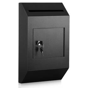 B0b2bxwsdh Xydled Wall-mount Mailbox Heavy Duty Deposit Drop Box Suggestion Locking Metal