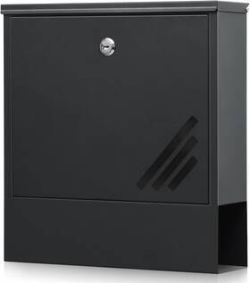 B0b2rdjz7v Xydled Wall Mounted Mailbox With Lock Secure Locking For Outside Large