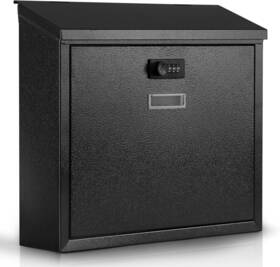 14.2ftftx12.6ftftx4ftft Xydled Xyd-mb008-bc Mail Box With Combination Lock Wall Mounted Steel Drop