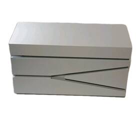 Yaocom Md065 Modern Design White 15 9 4 Inch Wall-mounted Mailbox Large Rust-proof Steel Post Box