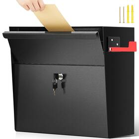 Xie-yaocom-1981 Yaocom Extra Large Wall Mount Mailboxes For Outside 15.35 X 15 7 Inches Locking Se