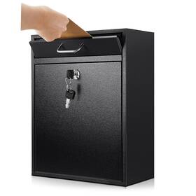 Xie-yaocom-3209 Yaocom Locking Mailbox With Key For Outdoor 14 X 12 4 Inches Large Wall Mount Mail