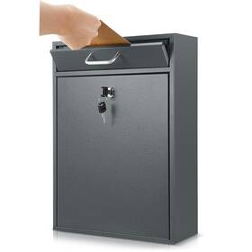 Yaocom-bxvc-1650 Yaocom Locking Mailbox With Key For Outdoor Large Wall Mount Mail Box Lock Secu