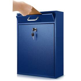 Yaocom-bxvc-1653 Yaocom Locking Mailbox With Key For Outdoor Large Wall Mount Mail Box Lock Secu