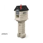 Yard Post Steel Mail Brass Grass Garage Furniture Stone Master House