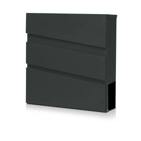 Ydocabinit 653948663693 Wall Mount Mailbox Large Capacity Locking For Outside Galvanized Stee