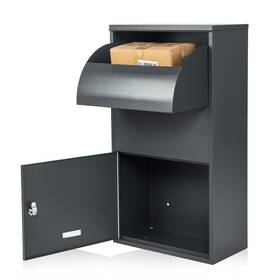 Ydocabinit 653948663808 Package Delivery Boxes For Outside Extra Large Mailbox Galvanized Steel Parce