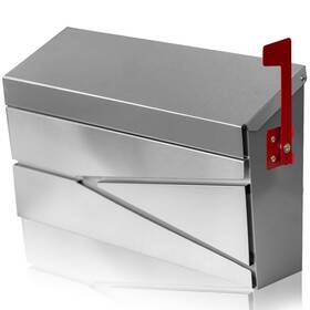B0drc1xxs9 Ydocabinit Wall Mount Mailbox Large Capacity For House Flag Kit