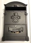 Yhm6235364 Matcc Black Mail Box Heavy Duty Letter Mailbox Postal Security