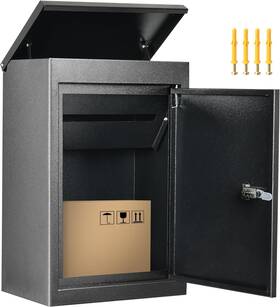 Mayihka6cr Yitahome Outside Package Delivery Box 19.7x13.4x8.7 Inch Drop Coded Lock 20 H