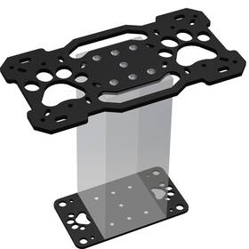 Yoexon 742404042766 Mailbox Mounting Plate 4x4 Post Bracket Kit