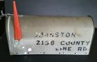 Youngstown Farm Rural Mail 9 Steel 6.... Corp. Box Ohio City Vintage 19.25