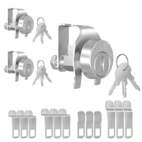 L-1172c Yqwwda 635401998702 3 Pack Mailbox Locks National Lock Replacement For C9100 Mai