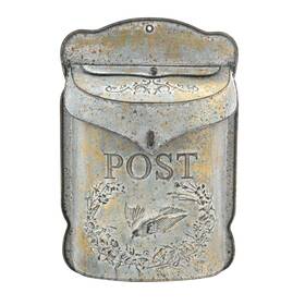 Zha1189 Z Belladecor Wall Mount Mailbox For Outside Vintage Boxes House Metal Door Drop Antique