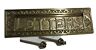 Zlp1l-pb Signature Housewares Hardwares Decorative Solid Brass Mail Slot Letters