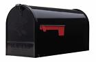 Zu0osnaz2a Gibraltar Outdoor Mailboxes Elite Large Capacity Galvanized Steel Black Mail