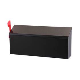Fq-211 Zuozuoya Black Wall-mounted Mailbox Security Waterproof Iron Vertical Delivery Outdoor
