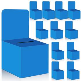 Xy-208 Zzhxkjhky 12 Pack Raffle Boxes Ballot Box Suggestion With Slot 6 X Inch Card