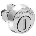 Compx C9100 Pin Tumbler Mailbox Lock, Bright Nickel, Keyed Different. Fixed Price $59.29.