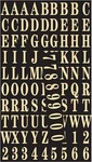 Hy-ko Products MM-2 Self Adhesive Vinyl Numbers And Letters 1" High, Black &. Fixed Price $5.39.