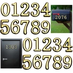 30 Pcs Mailbox Numbers For Outside Complete Sets Of 0-9 Self Adhesive. Fixed Price $12.16.