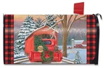 Briarwood Lane Winter Puppy Pickup Christmas Mailbox Cover. Fixed Price $12.99.