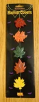 Vintage Halloween Fall Leaves Button Covers New Creative Enterprises 1994. Fixed Price $12.99.